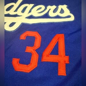 LA DODGERS #34 FERNANDO VALENZUELA Size 42- Large